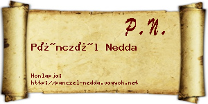 Pánczél Nedda névjegykártya